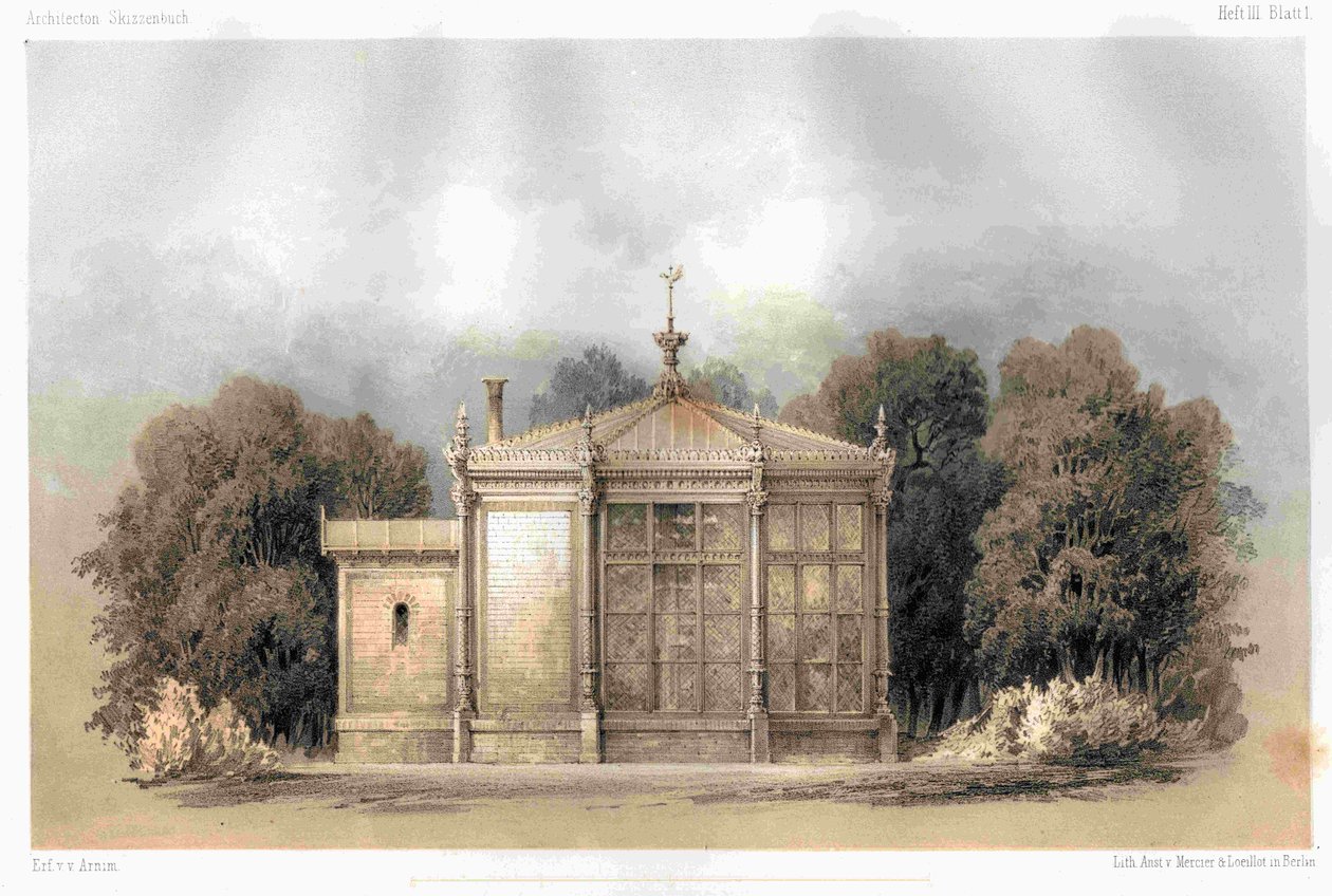 Berlin Schloss Glienicke Canary House by Ferdinand von Arnim