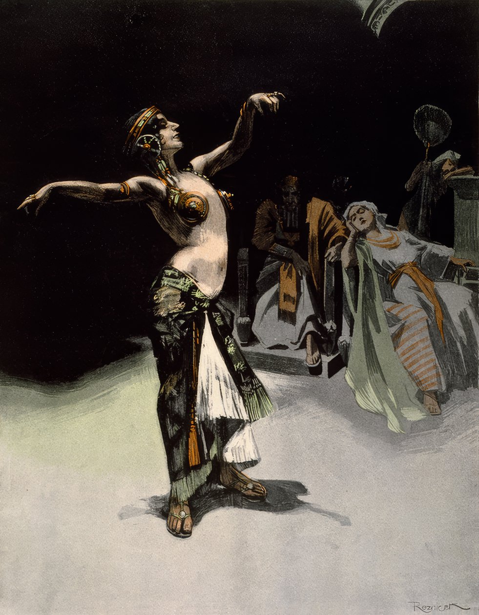 Reznicek / Salome / Graphic 1906 by Ferdinand von Reznicek