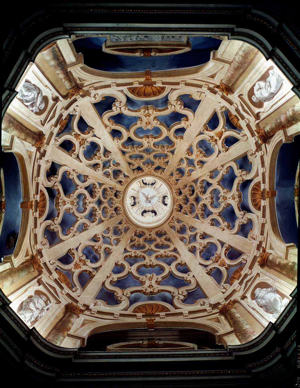 Baroque Art: Vault of the Church of the Assunta decorated by Ferdinando Galli da Bibiena by Ferdinando Galli Bibiena