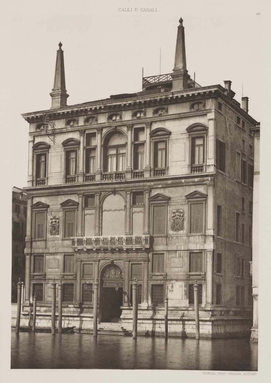Concina Palace by Ferdinando Ongania
