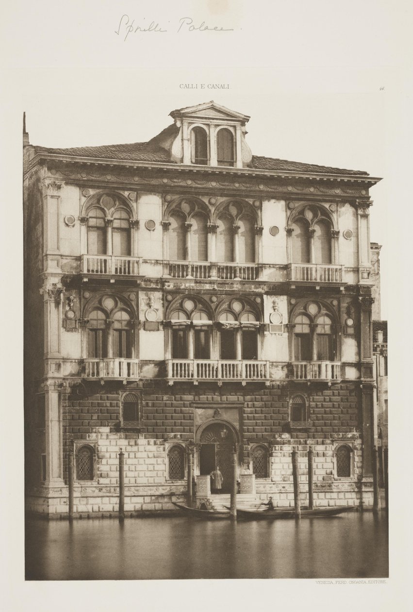 Spinelli Palace by Ferdinando Ongania