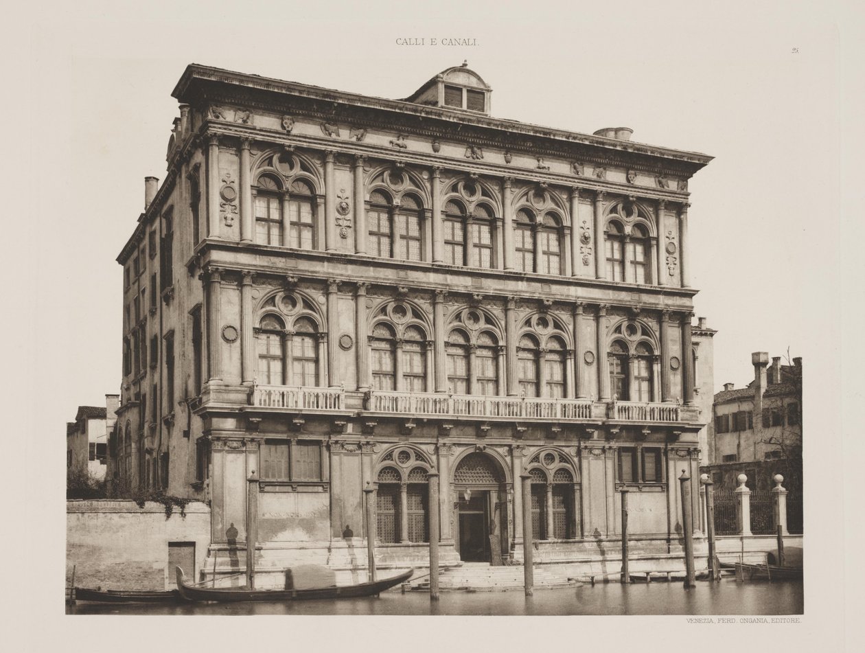 Vendramin Palace by Ferdinando Ongania