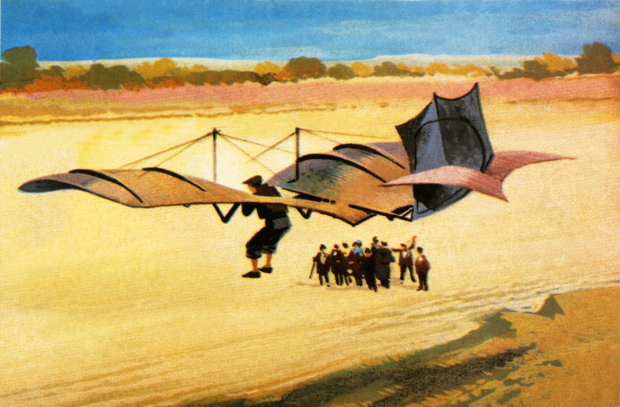 Otto Lilienthal by Ferdinando Tacconi
