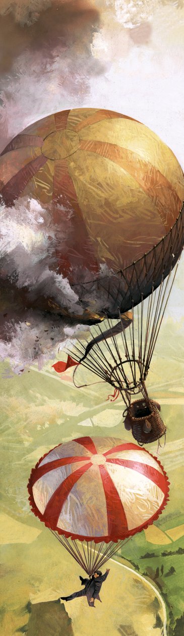The Story of the Parachute: The Sky-Divers by Ferdinando Tacconi