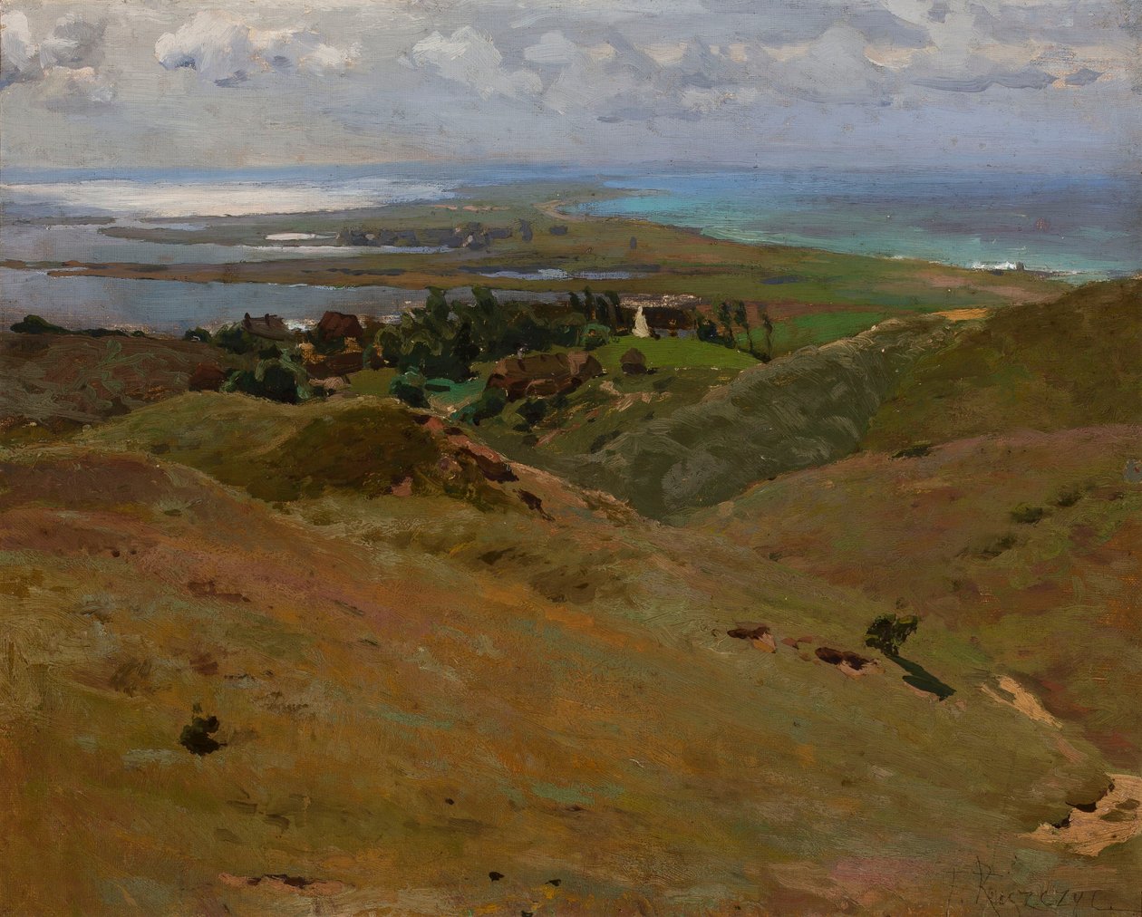 Landscape from Bornholm by Ferdynand Ruszczyc
