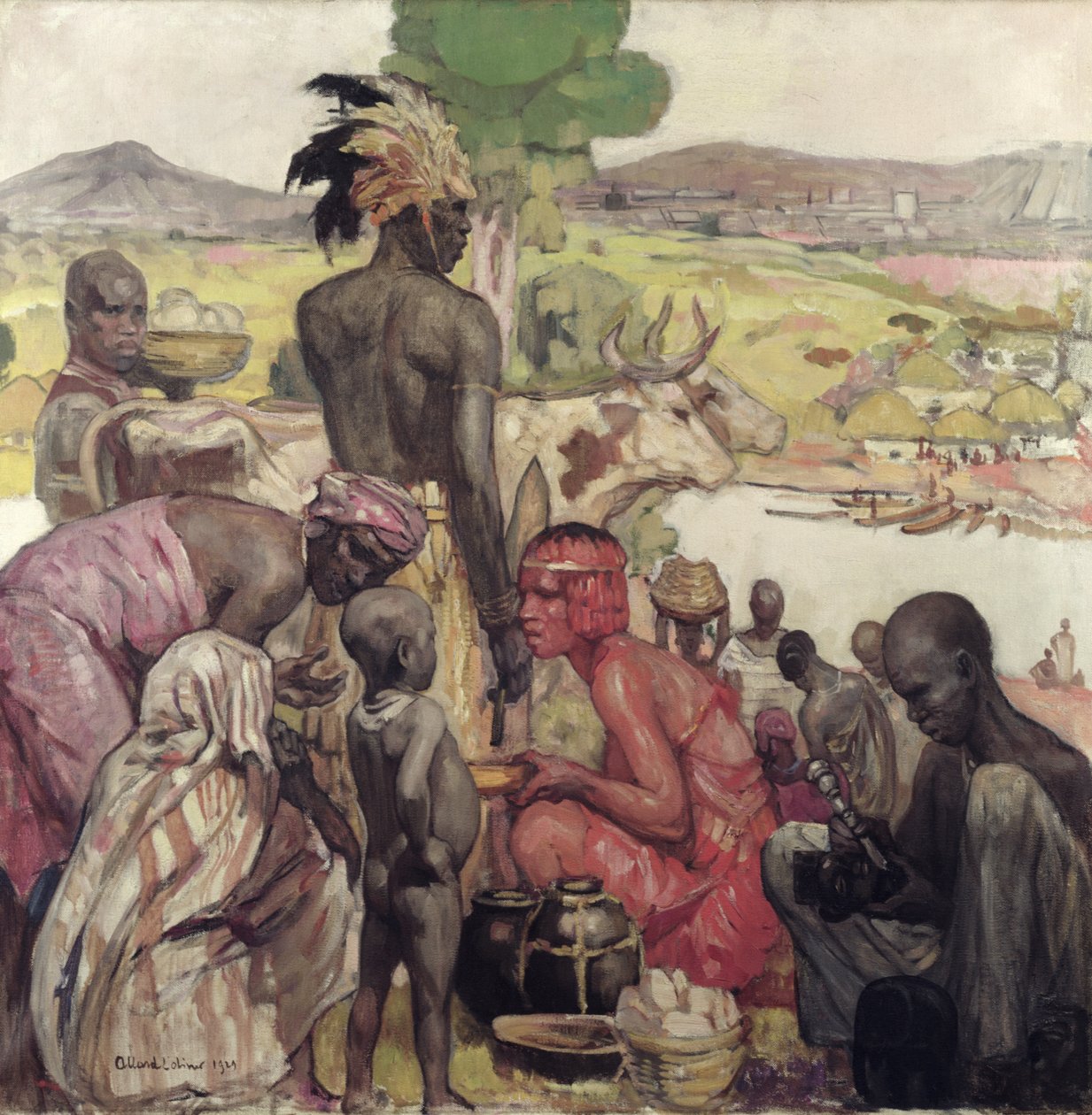 Matadi, 1929 by Fernand Allard L