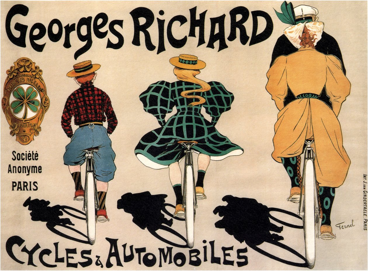 Cycles and Cars Georges Richard by Fernand Fernel