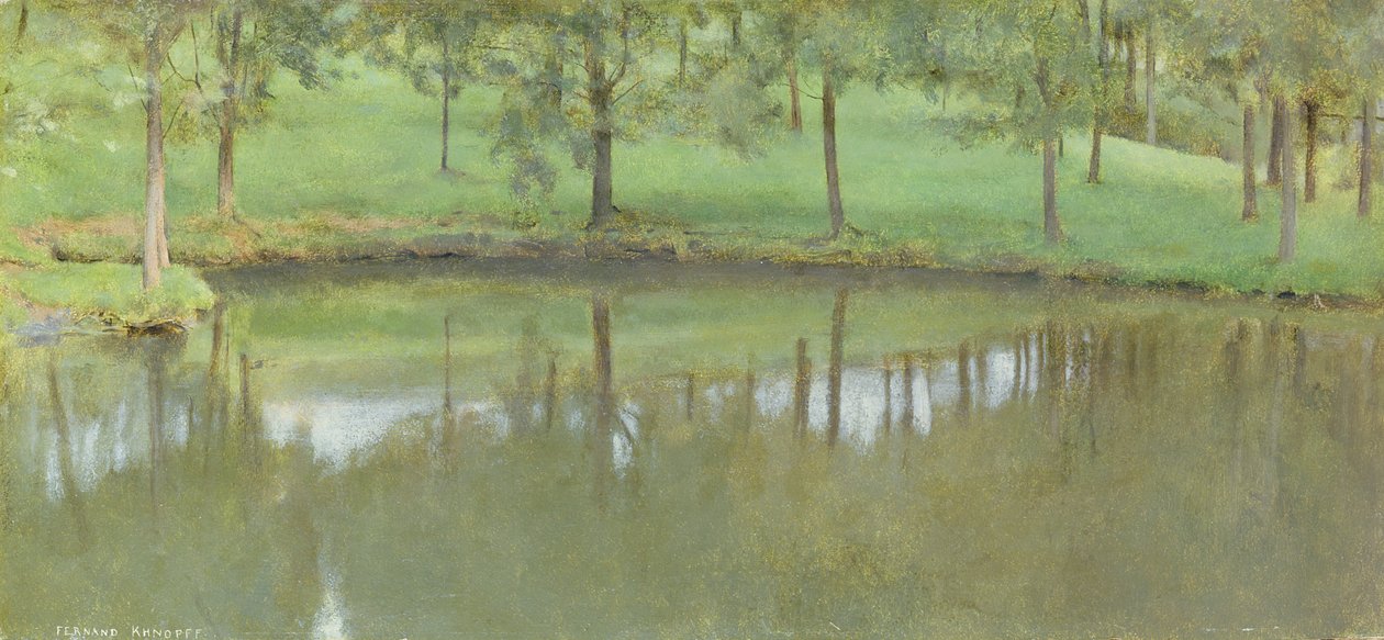 Fosset; Still Water, c.1894 by Fernand Khnopff