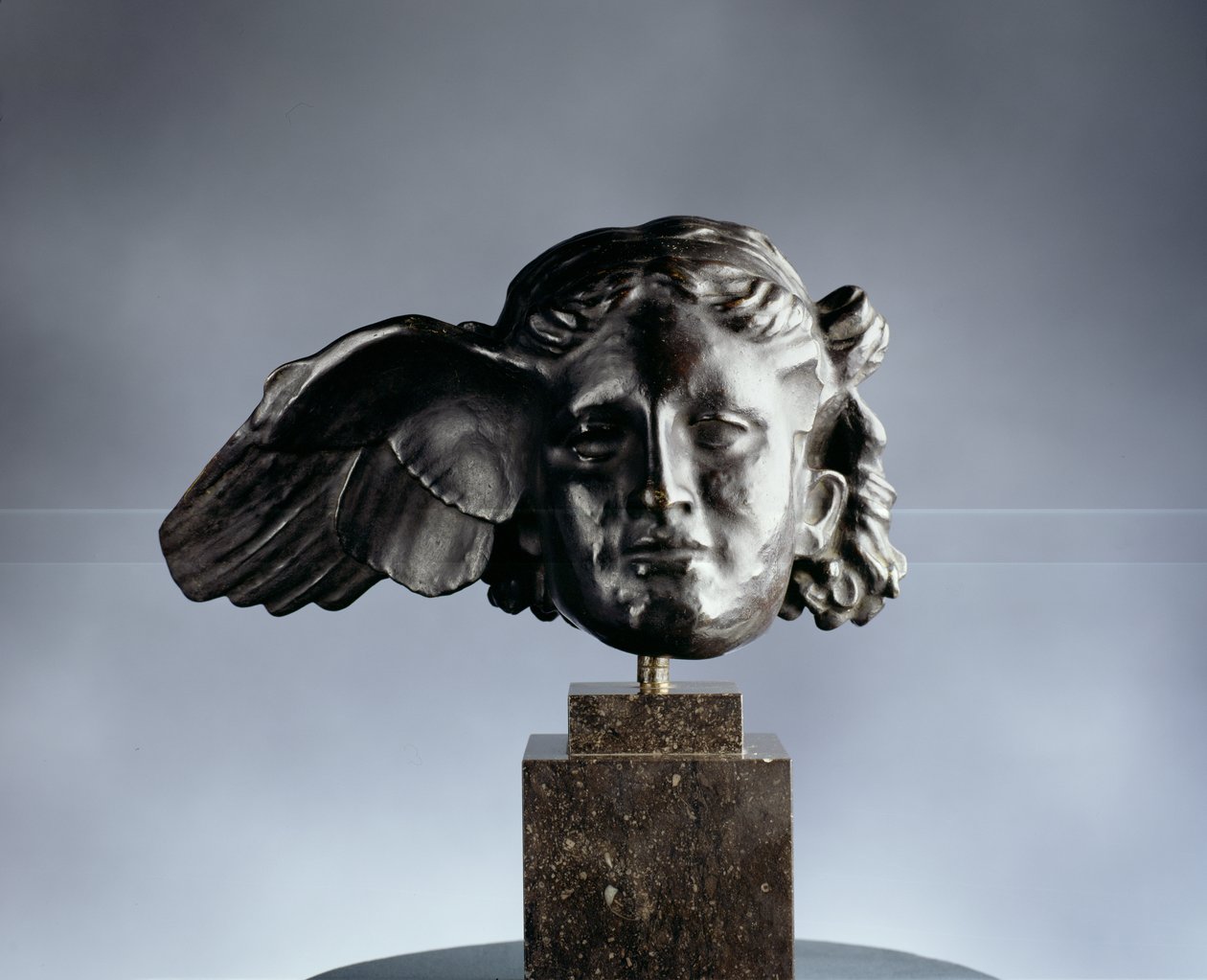 Head of Hypnos by Fernand Khnopff
