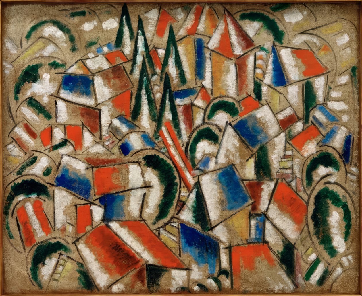 The Village by Fernand Leger