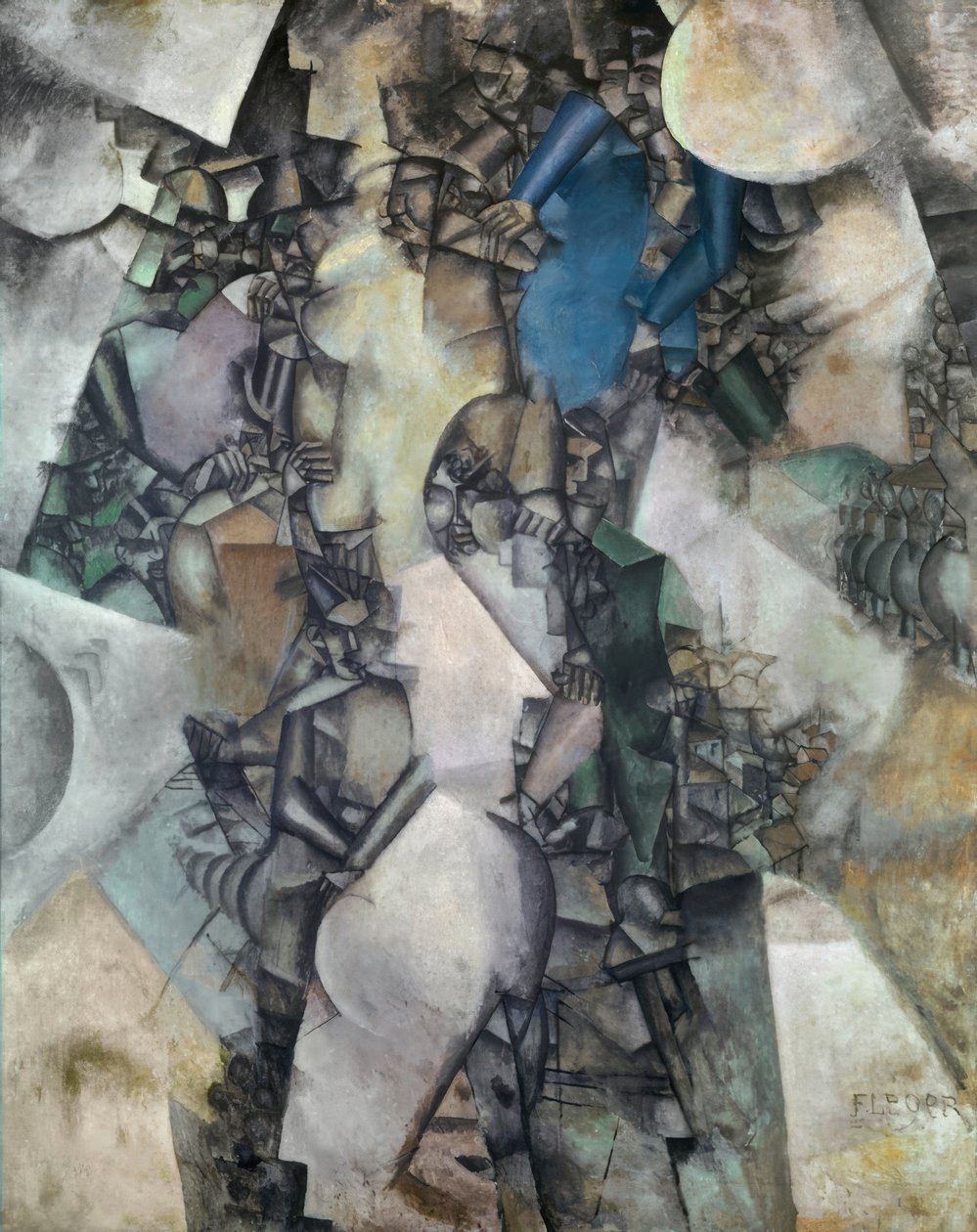 The Wedding by Fernand Leger