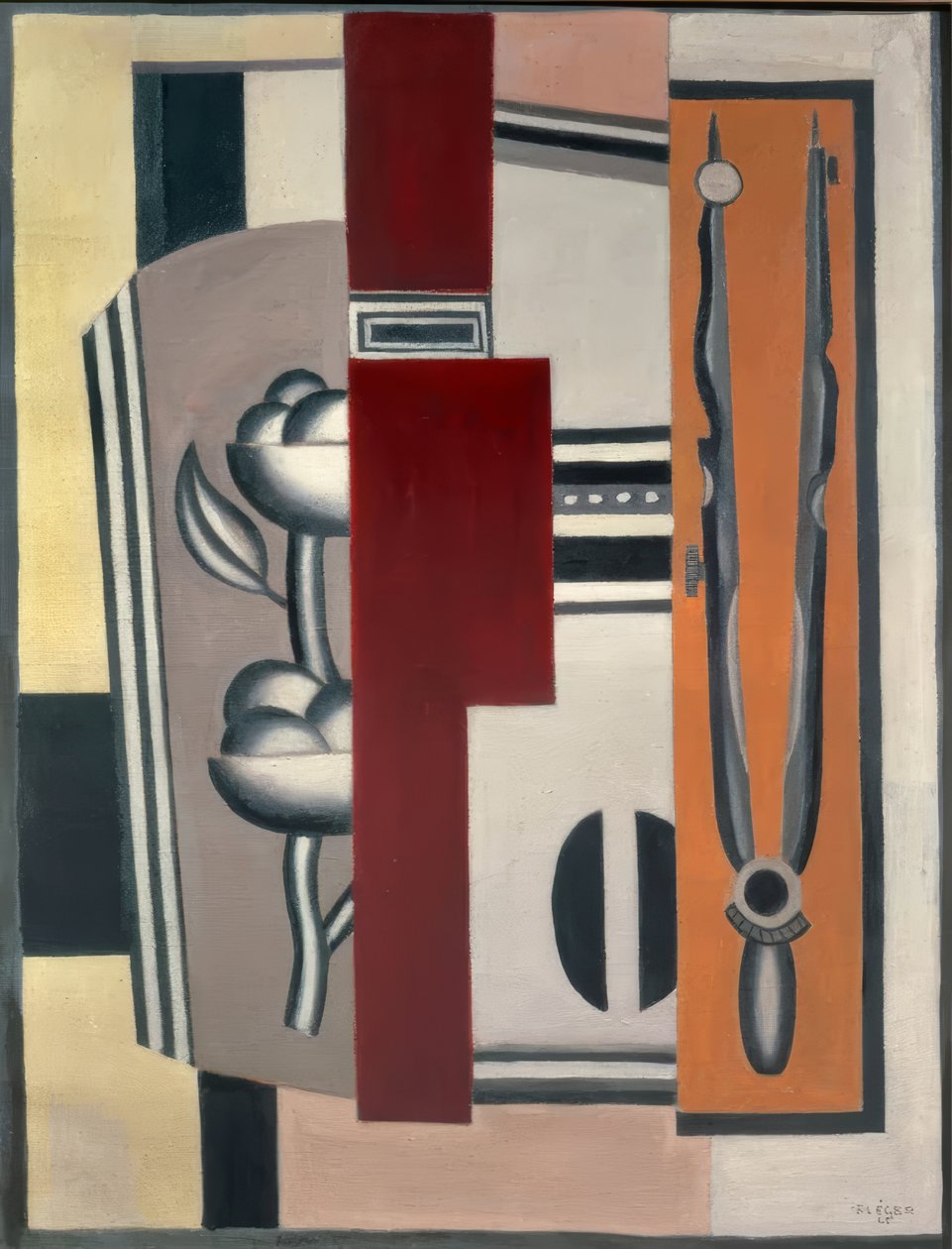 The Rose and the Compass by Fernand Leger