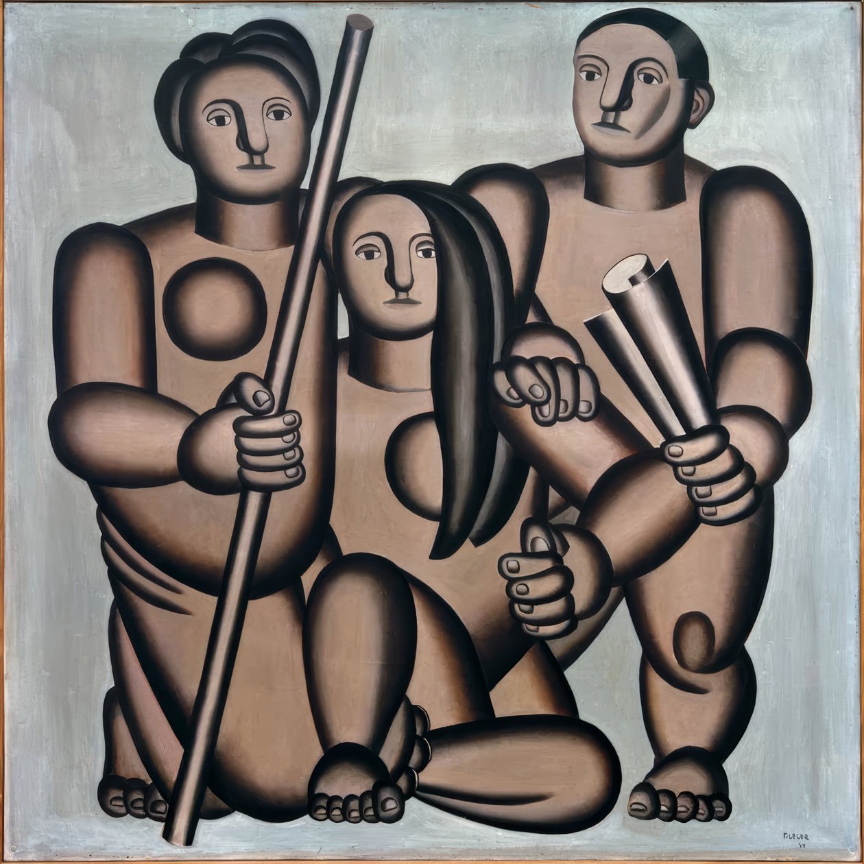 Three People by Fernand Leger