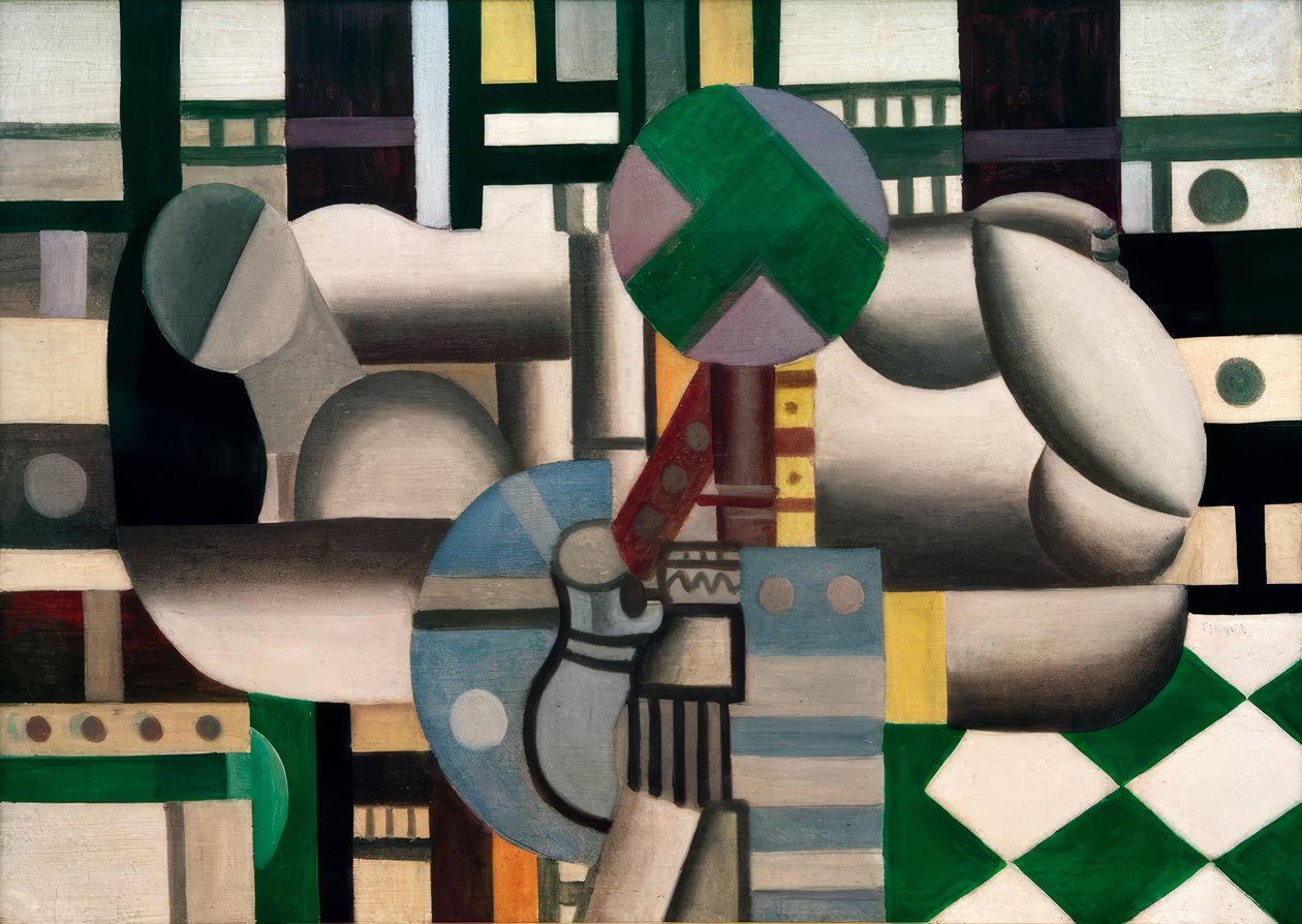 Woman and Still Life by Fernand Leger