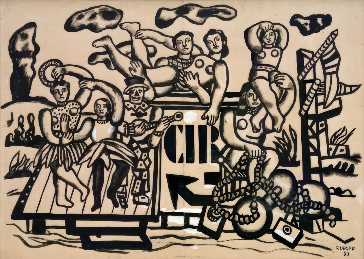 Grand Parade by Fernand Leger