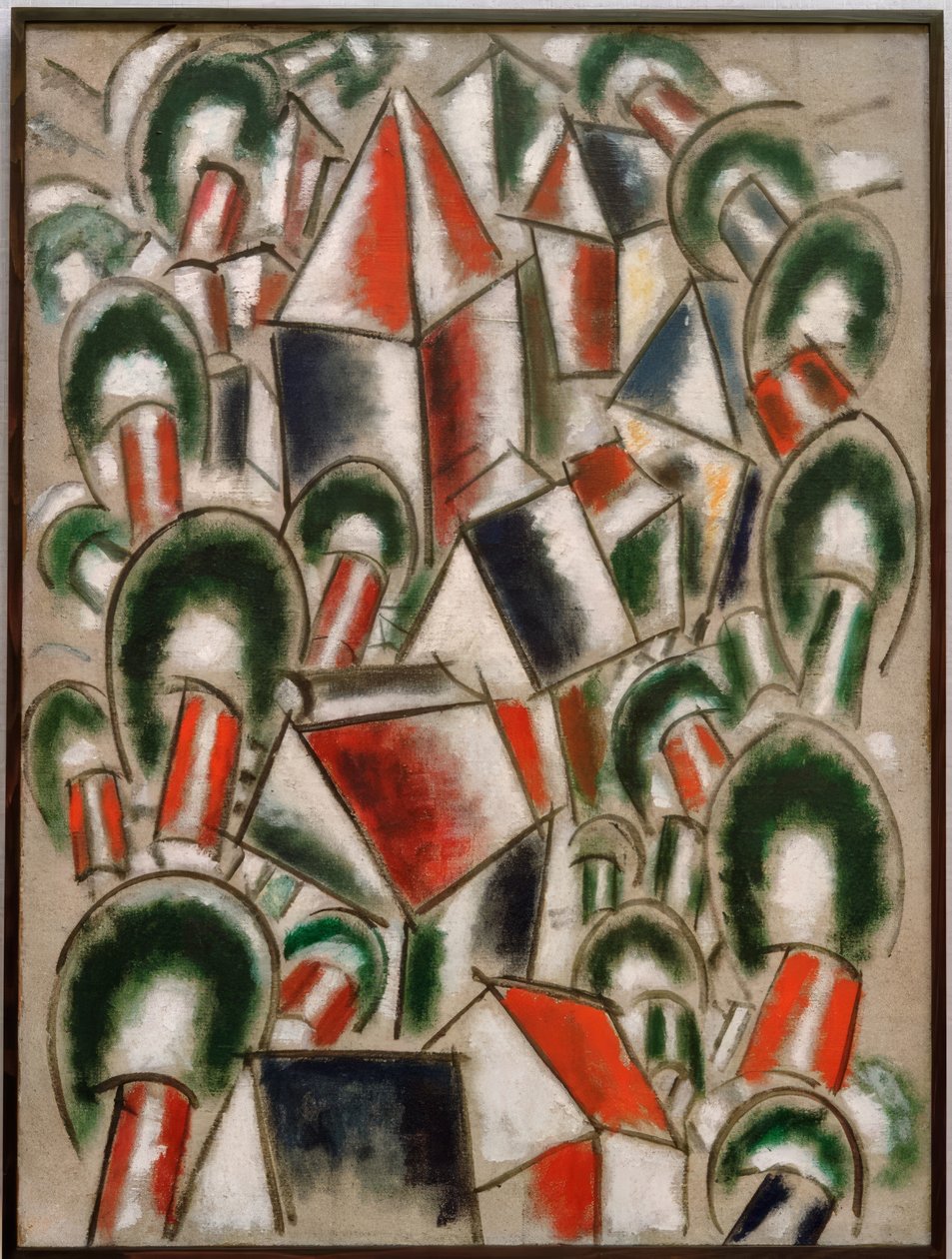 Houses Among Trees by Fernand Leger