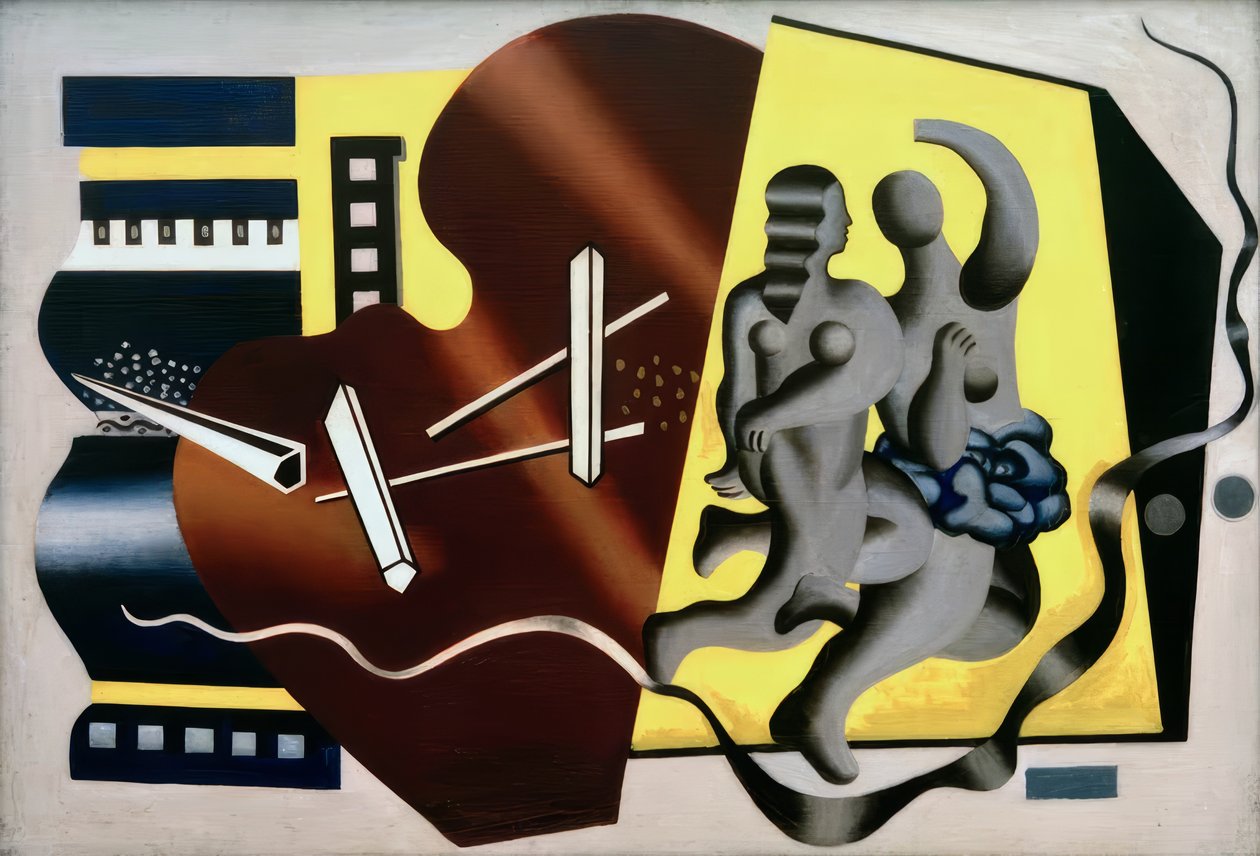 Composition with Two Dancers by Fernand Leger