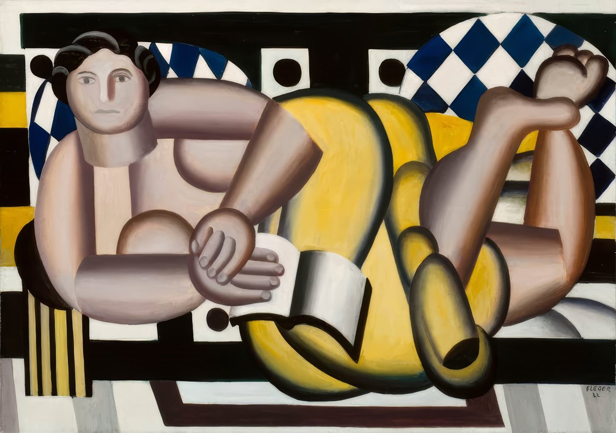 Reclining Woman by Fernand Leger