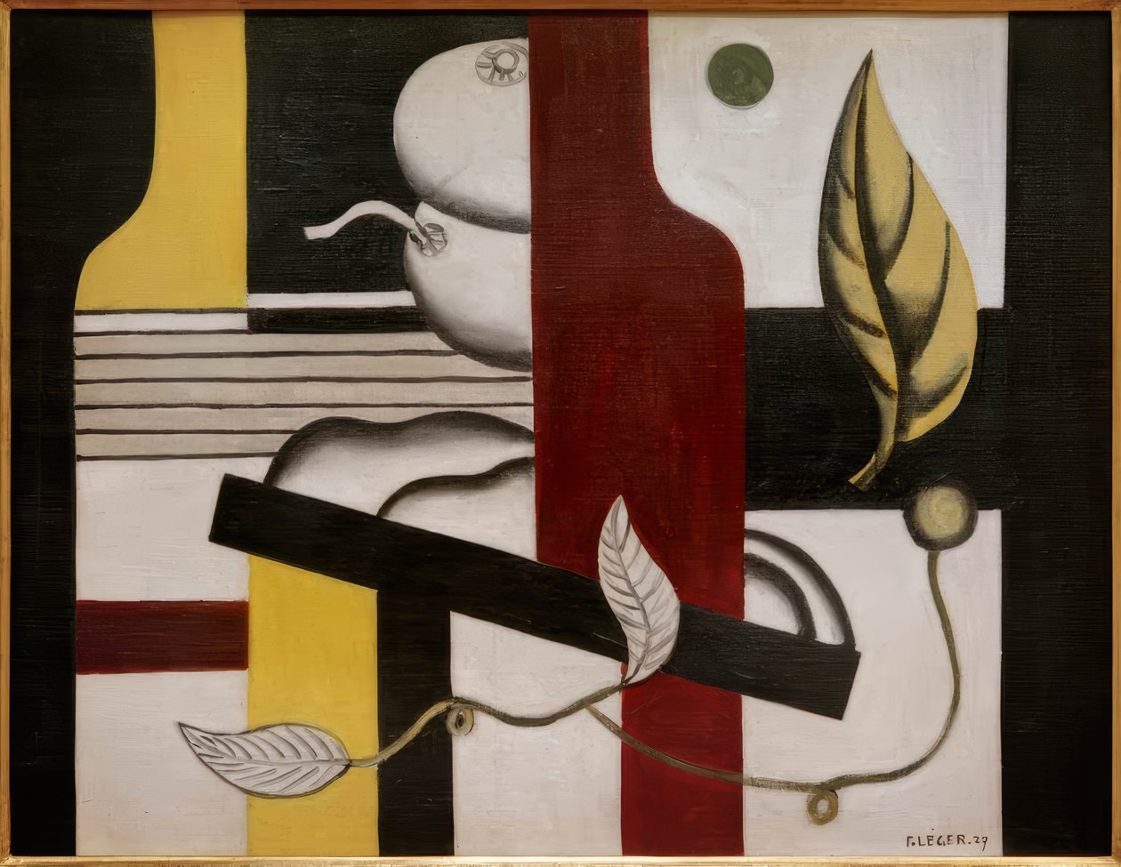 Still Life with Fruits by Fernand Leger