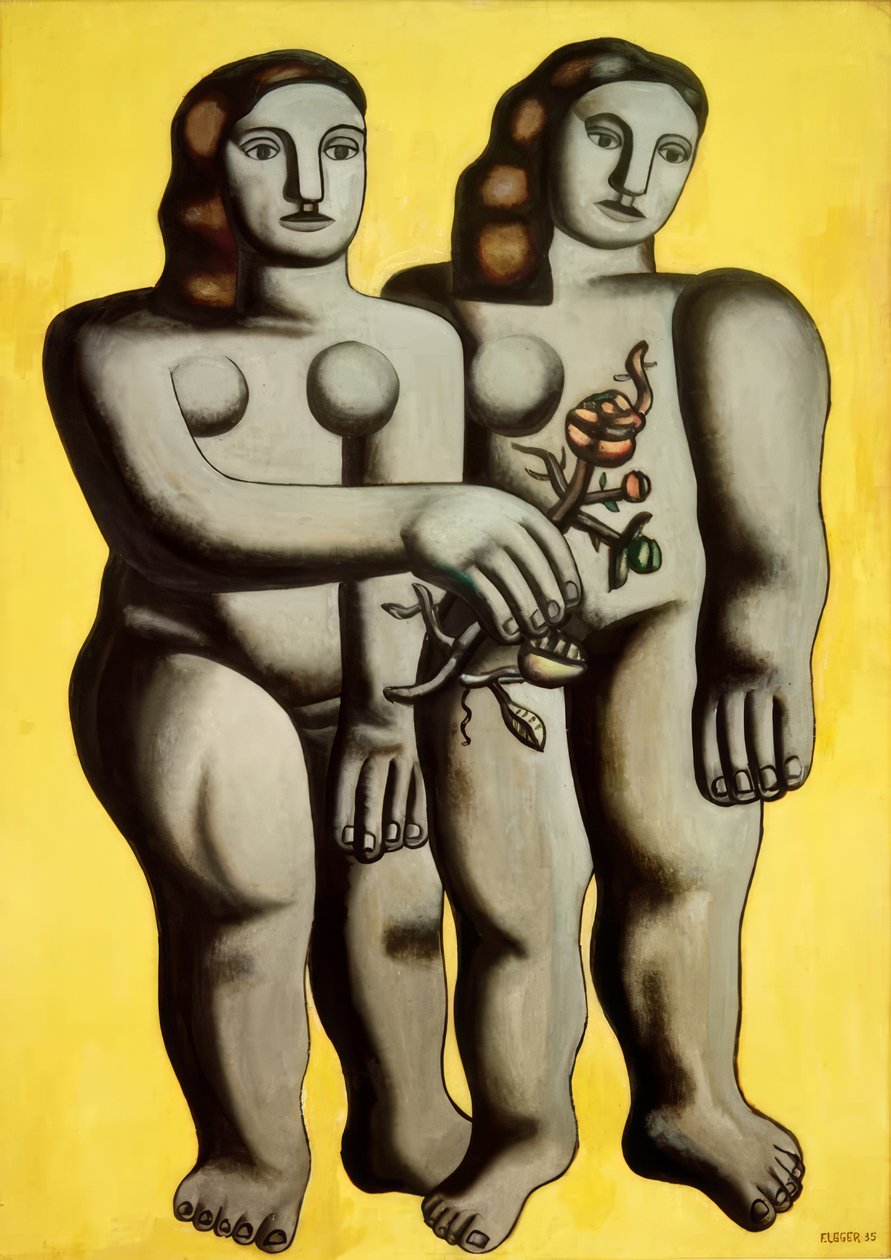 Two Sisters by Fernand Leger