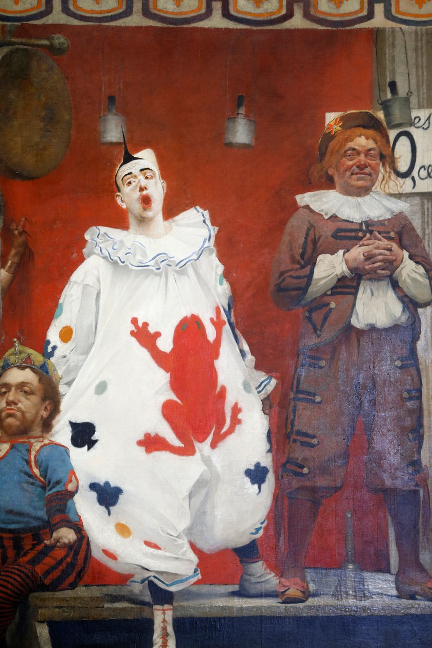 The Acrobats (detail), 1888 by Fernand de Cordova Pelez