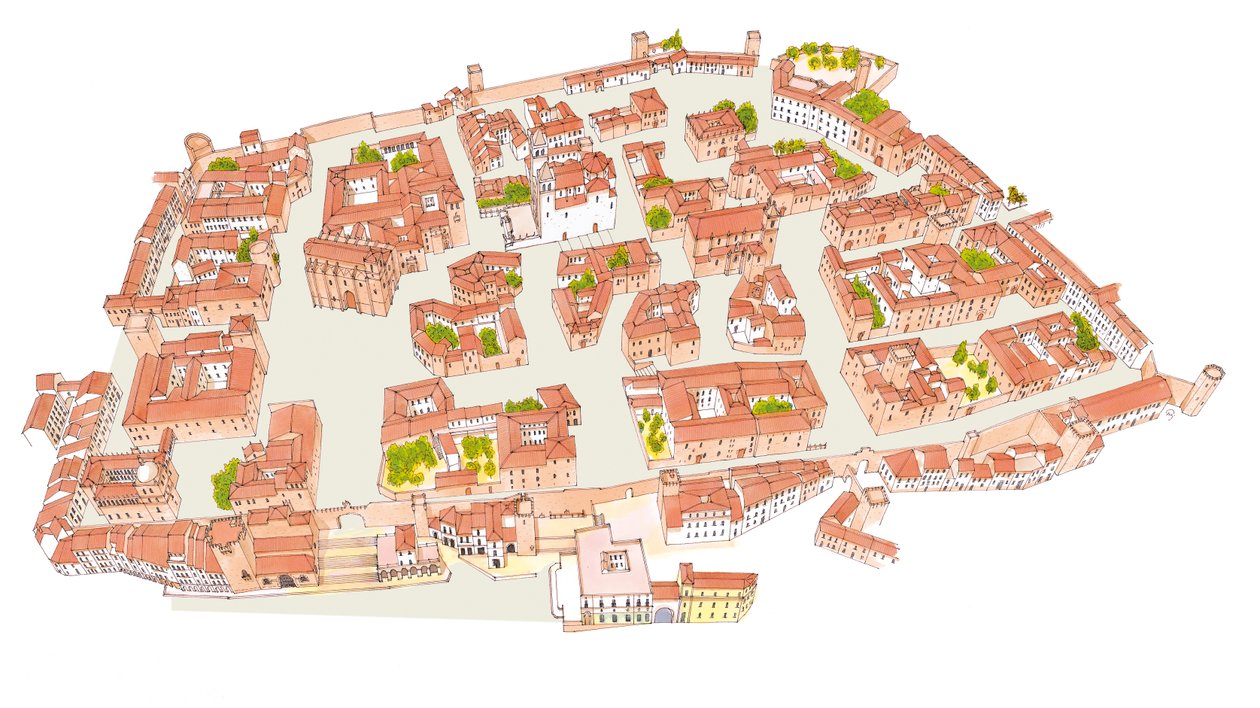 Caceres, Spain. Medieval city by Fernando Aznar Cenamor