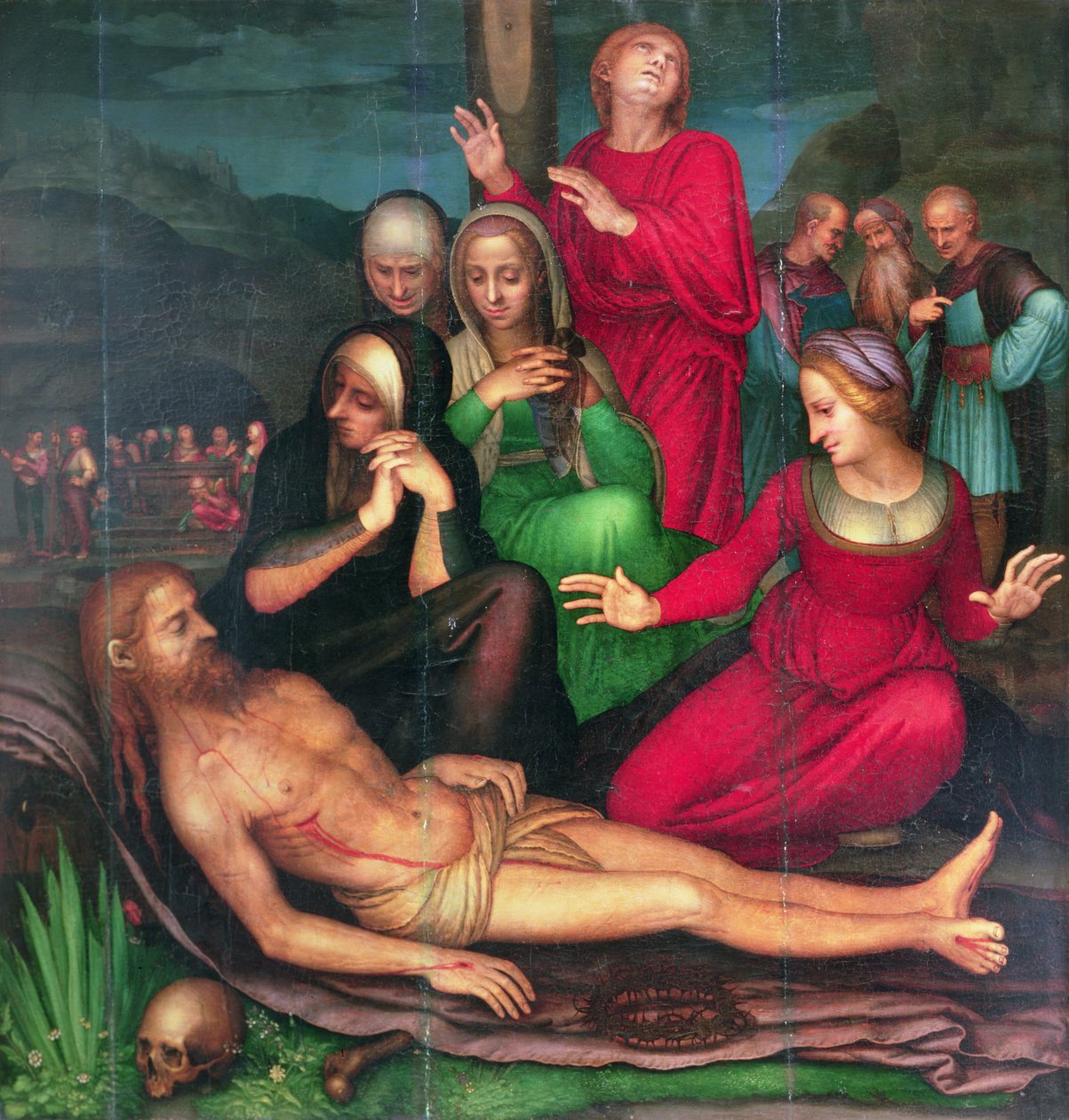 The Dead Christ, 16th Century by Fernando Yanez de Almedina