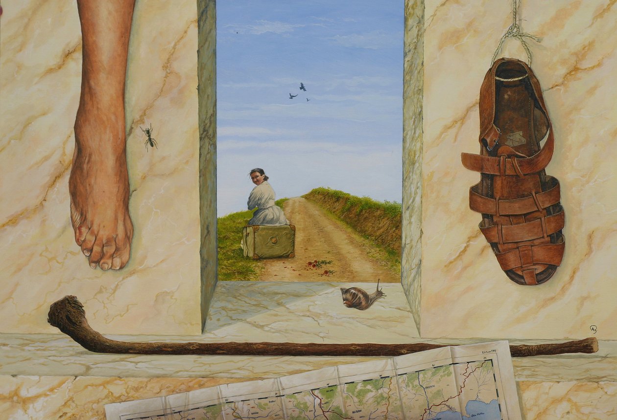 Tribute to Barefoot Man by Fernando Aznar Cenamor