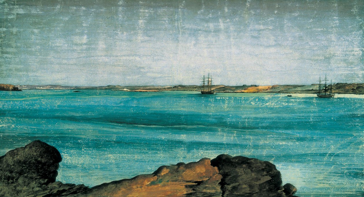 Puerto Deseado (detail). City and fishing port of Patagonia, in the province of Santa Cruz in Argentina by Fernando Brambila