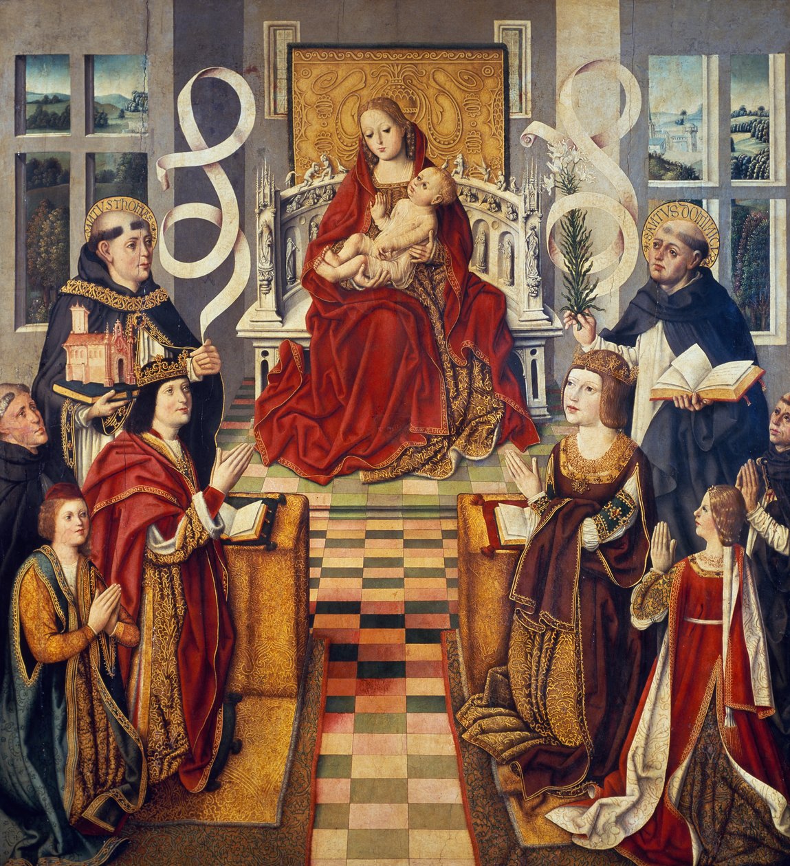 Virgin of Catholic Kings by Fernando Gallego