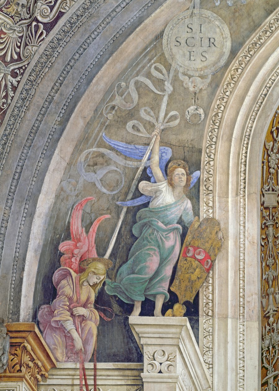 Two Angels (detail) by Filippino Lippi
