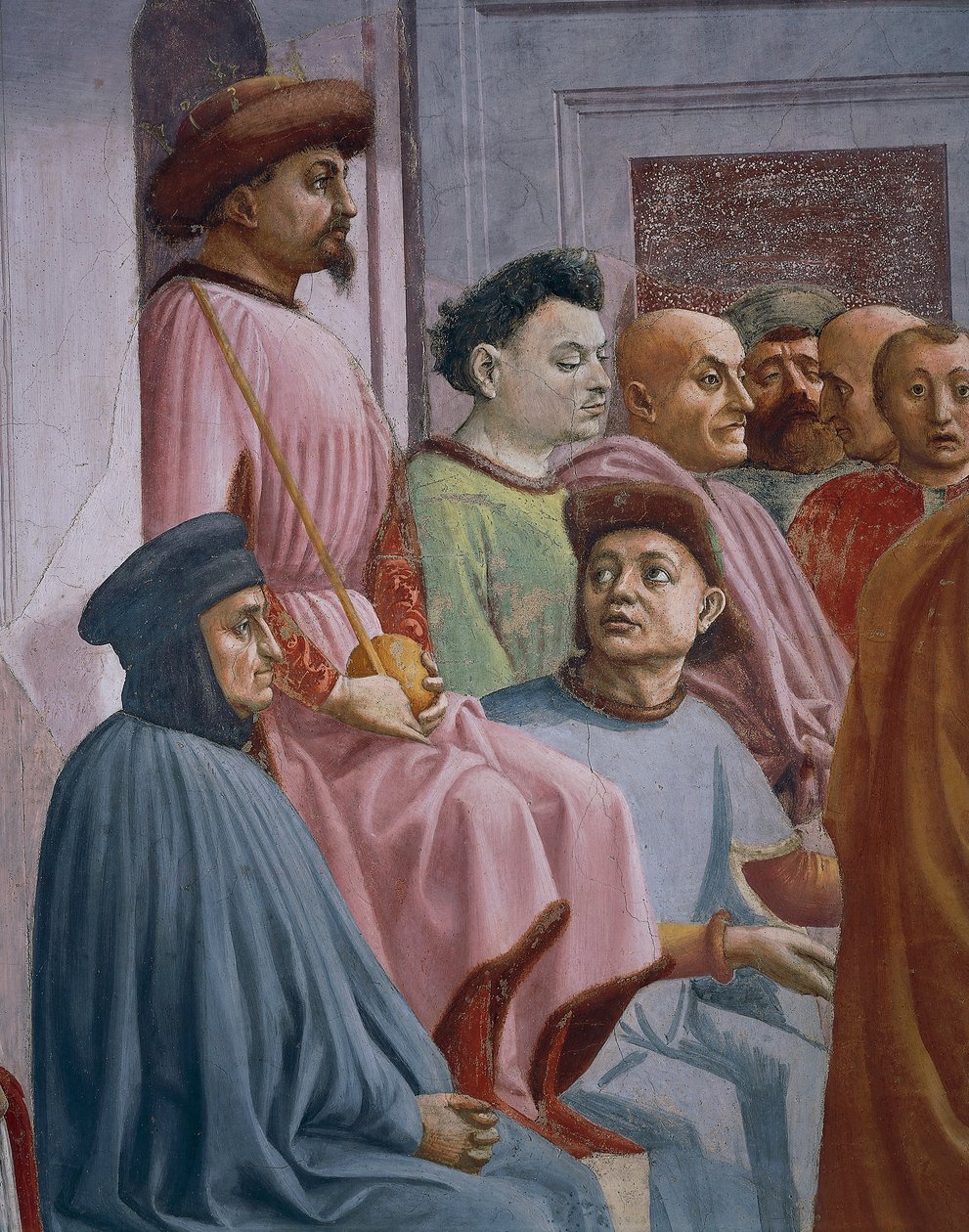 Miracle of Theophilus (detail) by Filippino Lippi