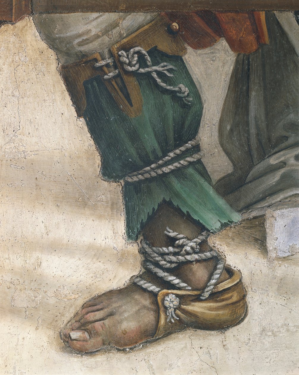 Saint John Evangelist Resuscitating Drusiana (detail) by Filippino Lippi