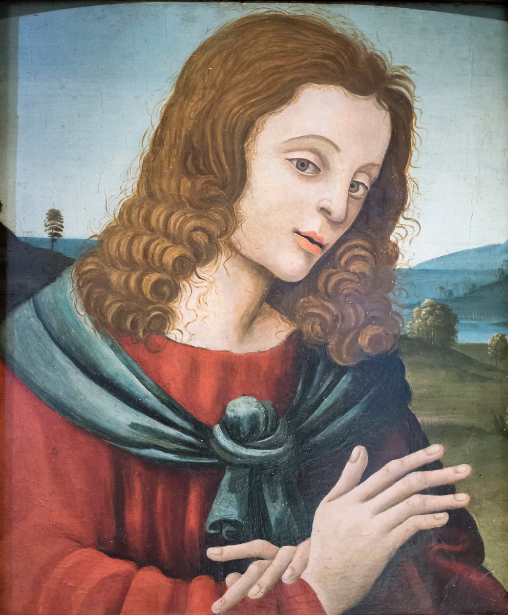 Saint John the Evangelist, Follower of Filippino Lippi by Filippino Lippi