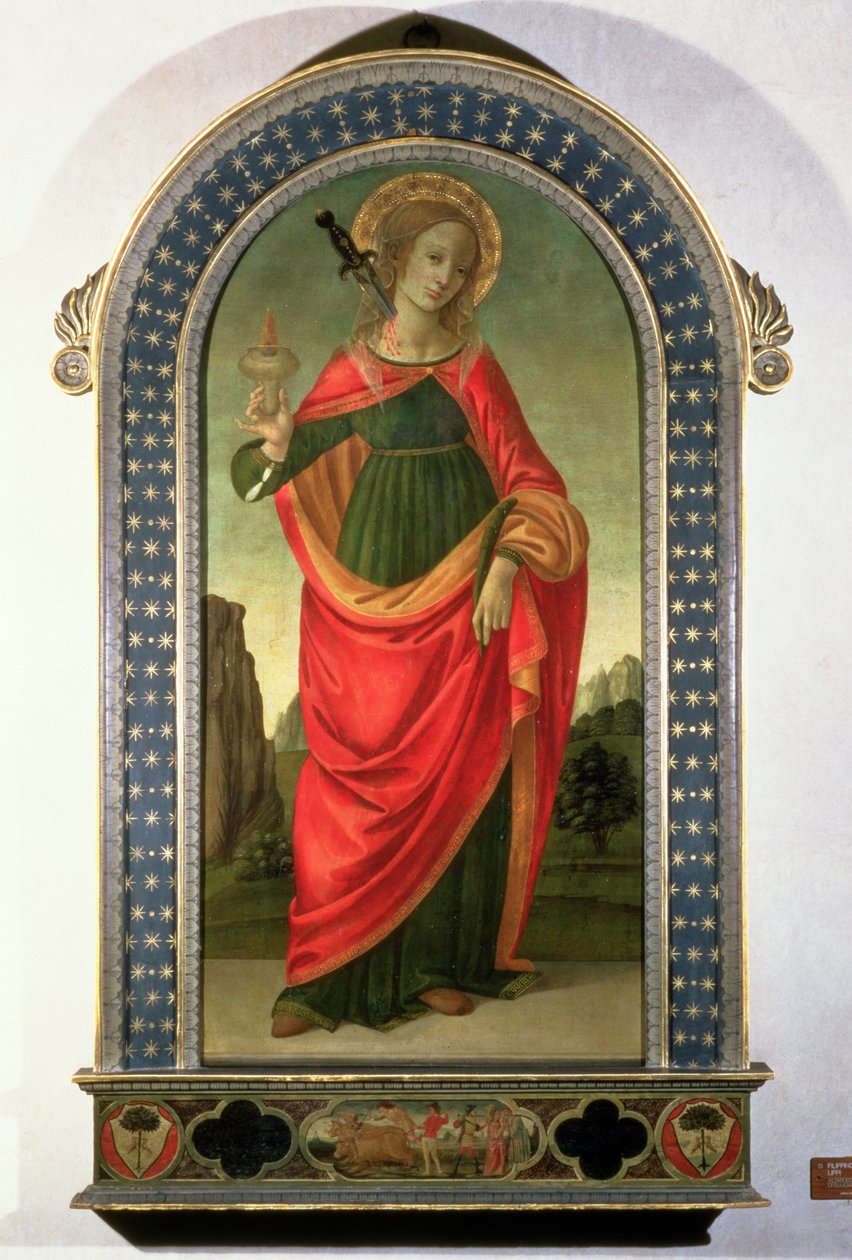 St. Lucy by Filippino Lippi