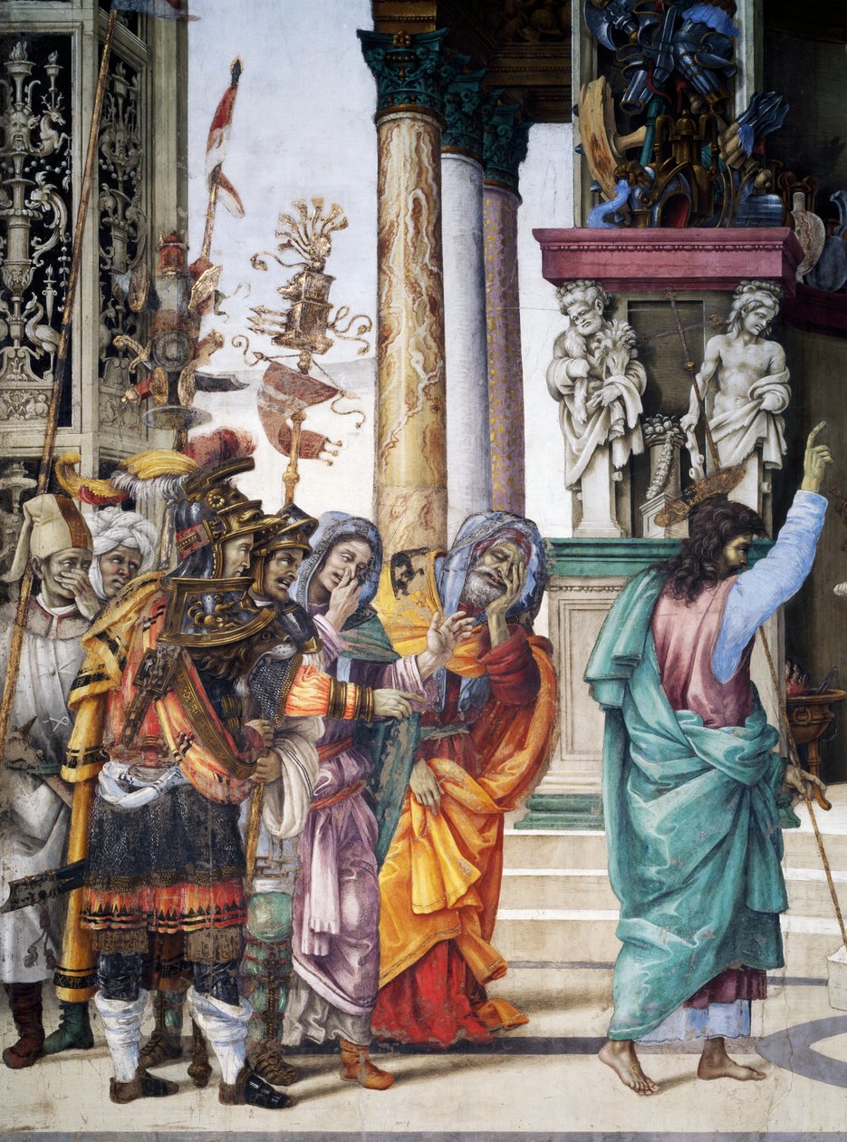 Stories of St John, by Filippino Lippi by Filippino Lippi