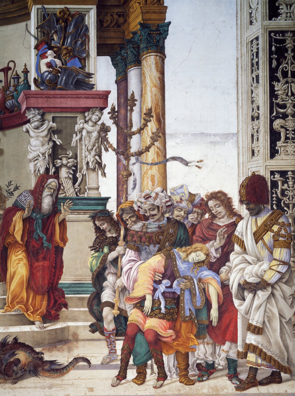 Stories of St John, by Filippino Lippi by Filippino Lippi