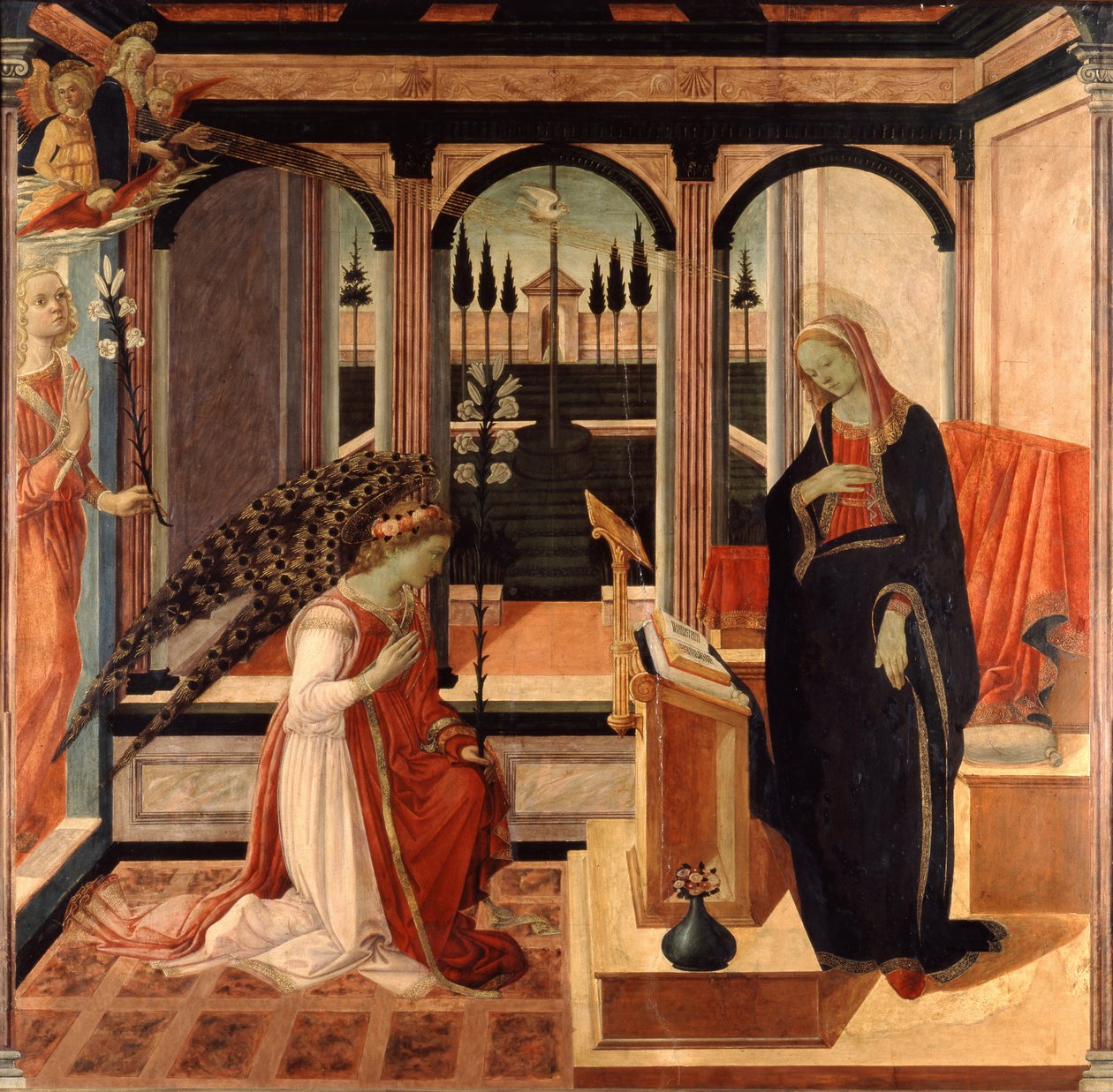 The Annunciation by Filippino Lippi