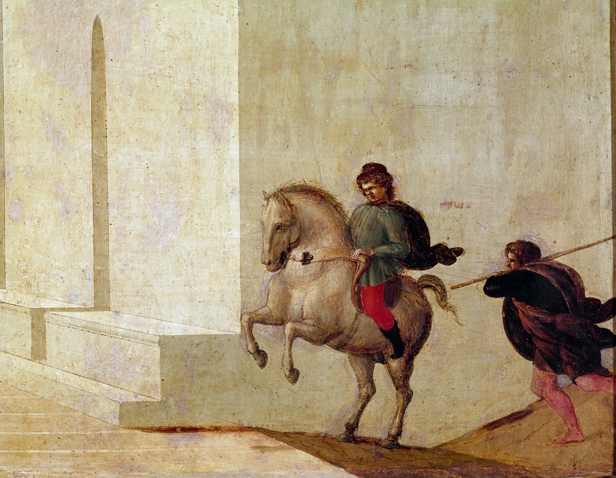 The Death of Lucretia (detail) by Filippino Lippi