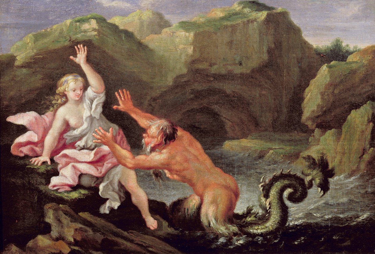 Glaucus and Scylla by Filippo Lauri