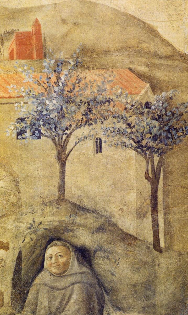 Confirmation of the Carmelite Rule (detail) by Fra Filippo Lippi