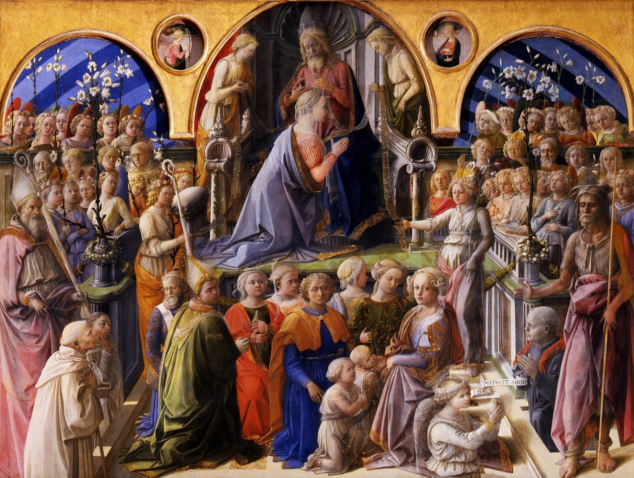 The Coronation of the Virgin by Fra Filippo Lippi