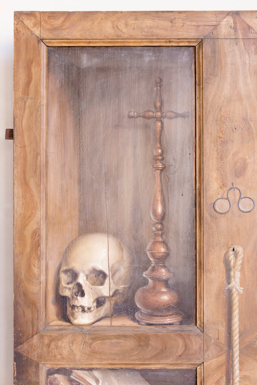 Wall and Wood Paintings by Filippo Balbi (Detail) by Filippo Balbi