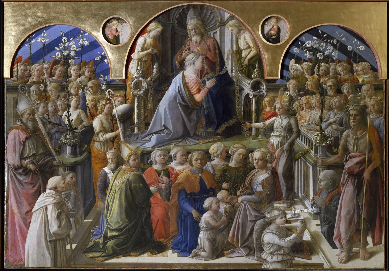 Coronation of the Virgin by Filippo Lippi