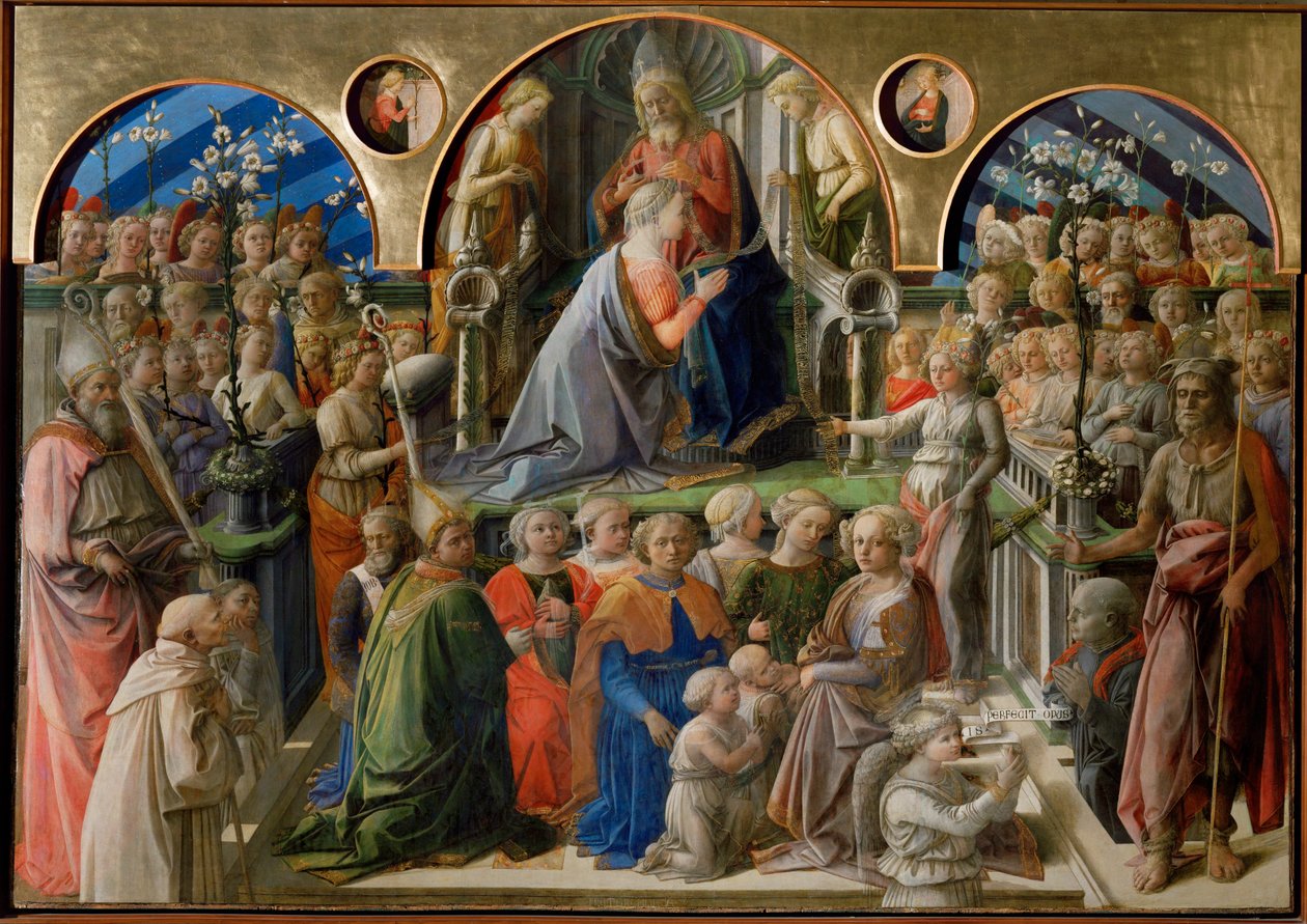 Coronation of the Virgin by Filippo Lippi