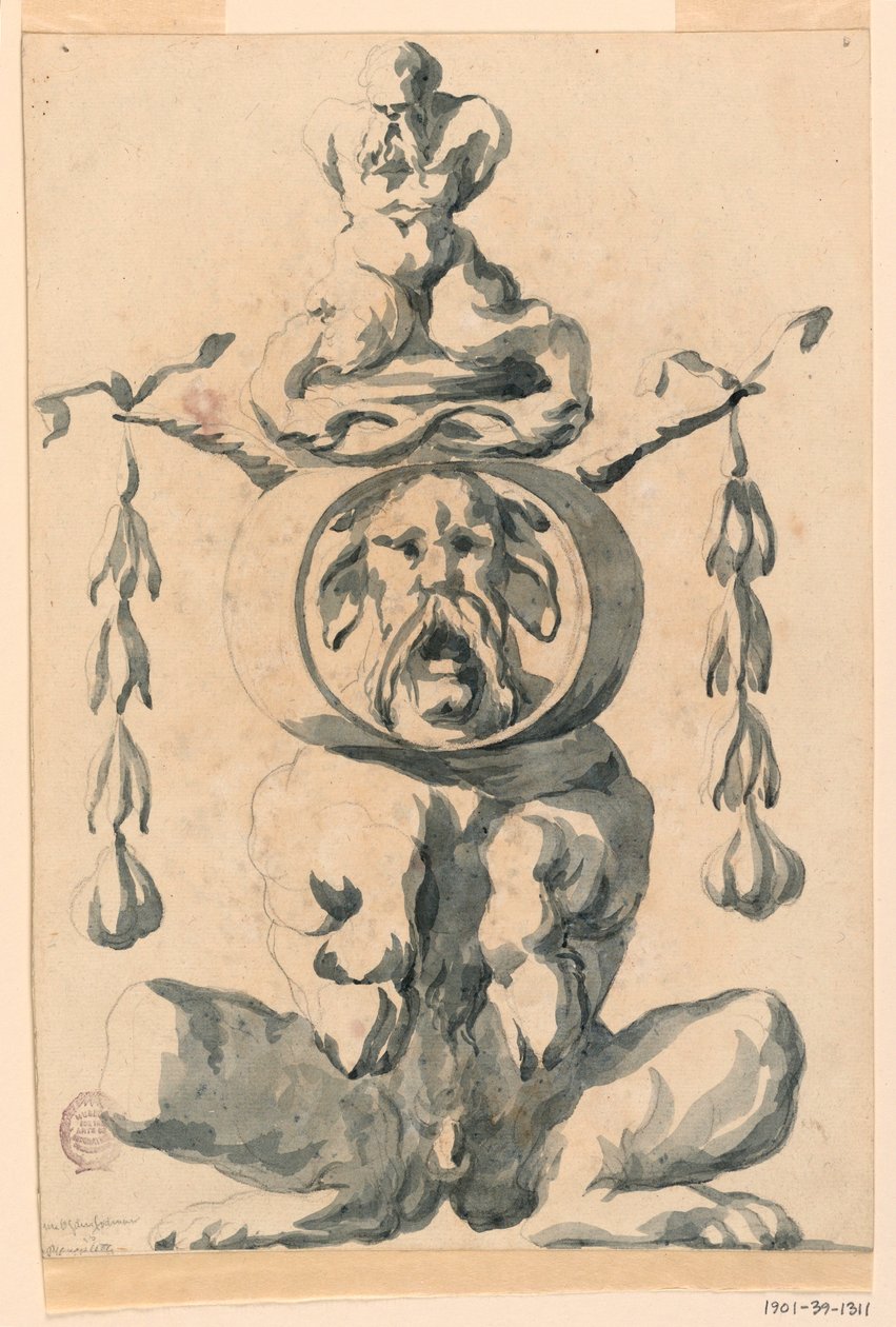 Grotesque Figure, 1550–1625 by Filippo Marchionni