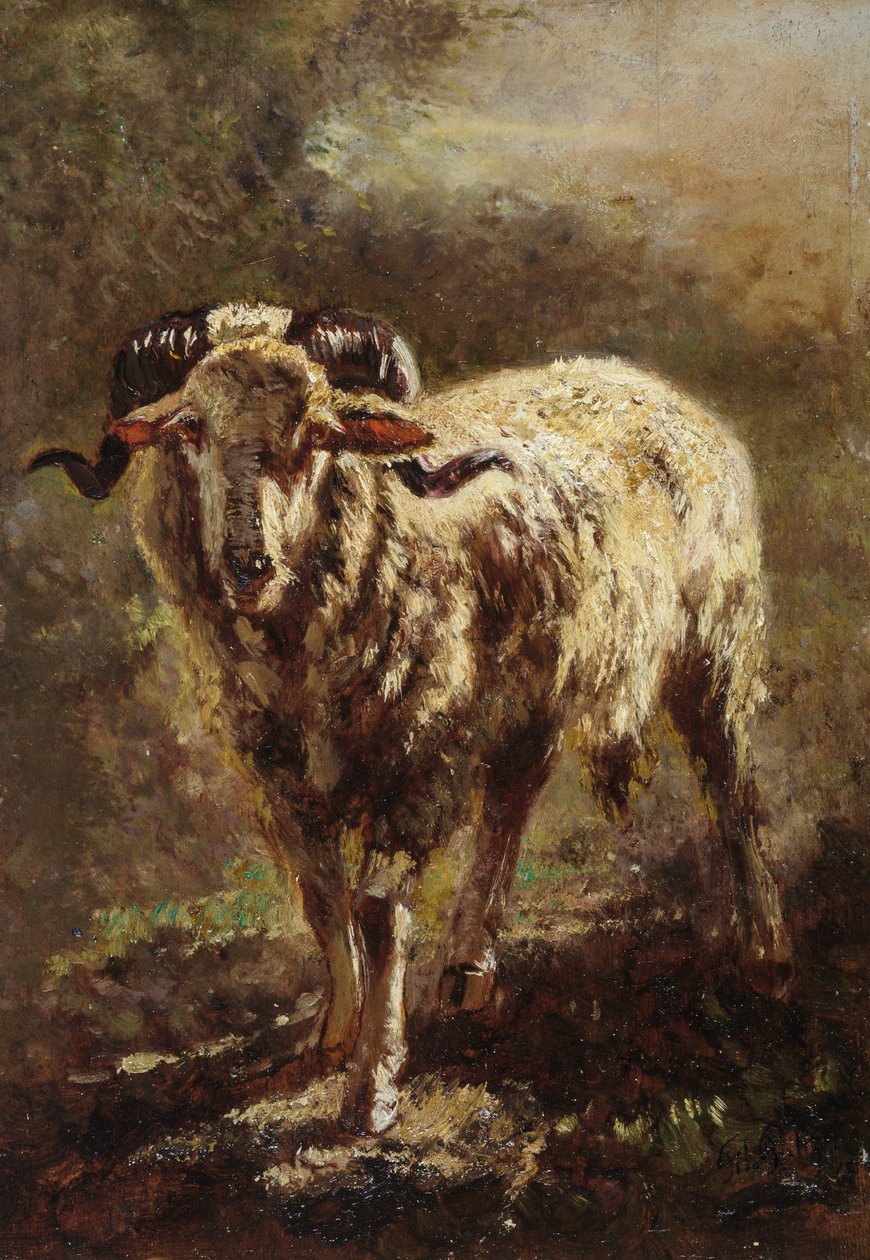 Goat by Filippo Palizzi