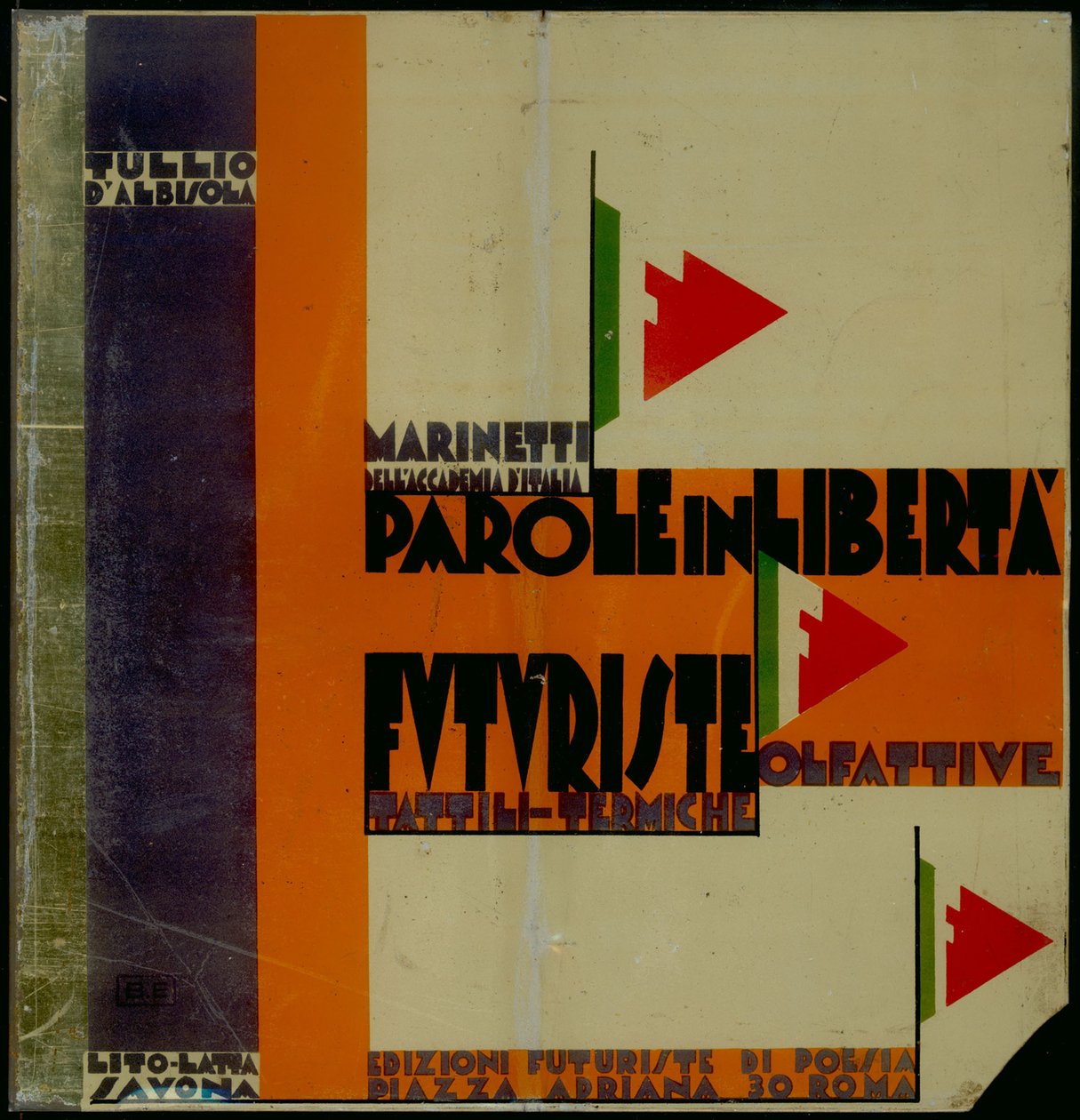 Words in Freedom, 1932 by Filippo Tommaso Emilio Marinetti