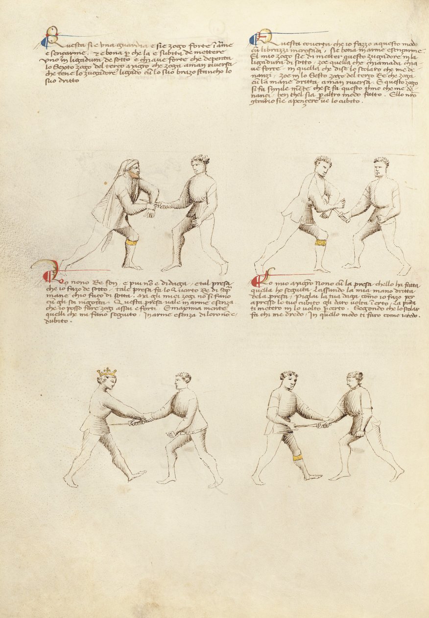 Combat with Dagger by Fiore Furlan dei Liberi da Premariacco