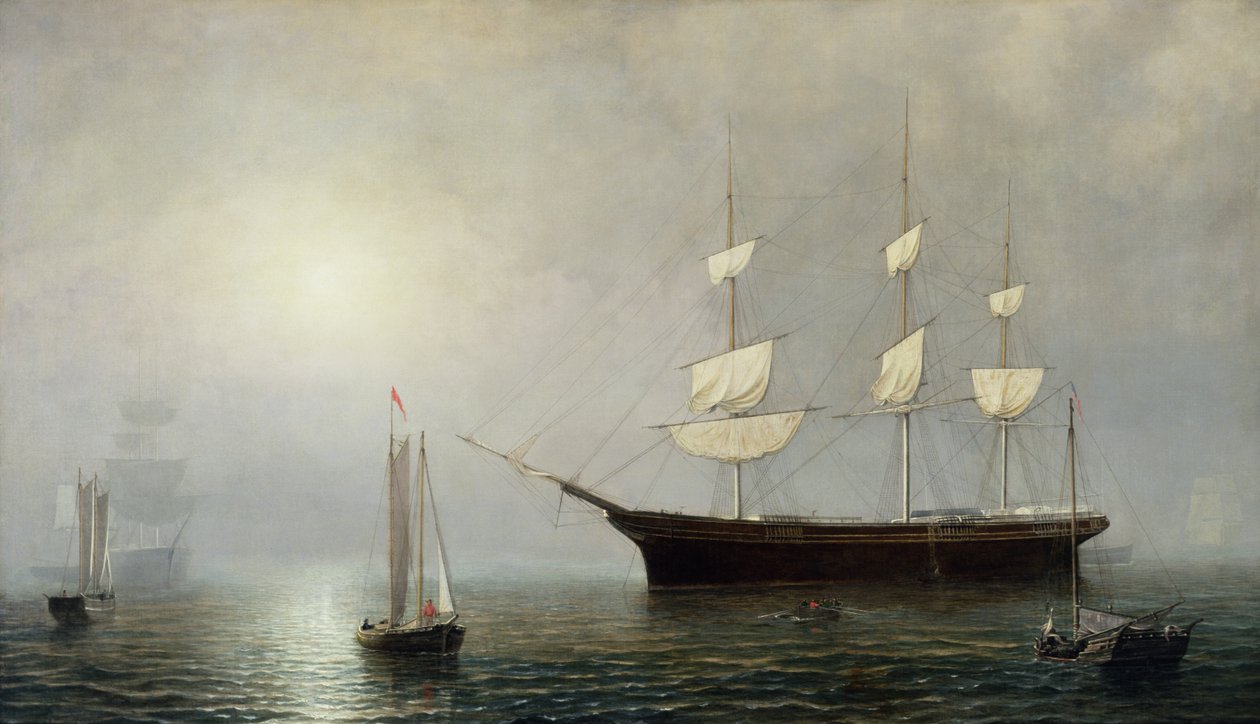 The Ship Starlight, c. 1860 by Fitz Henry Lane